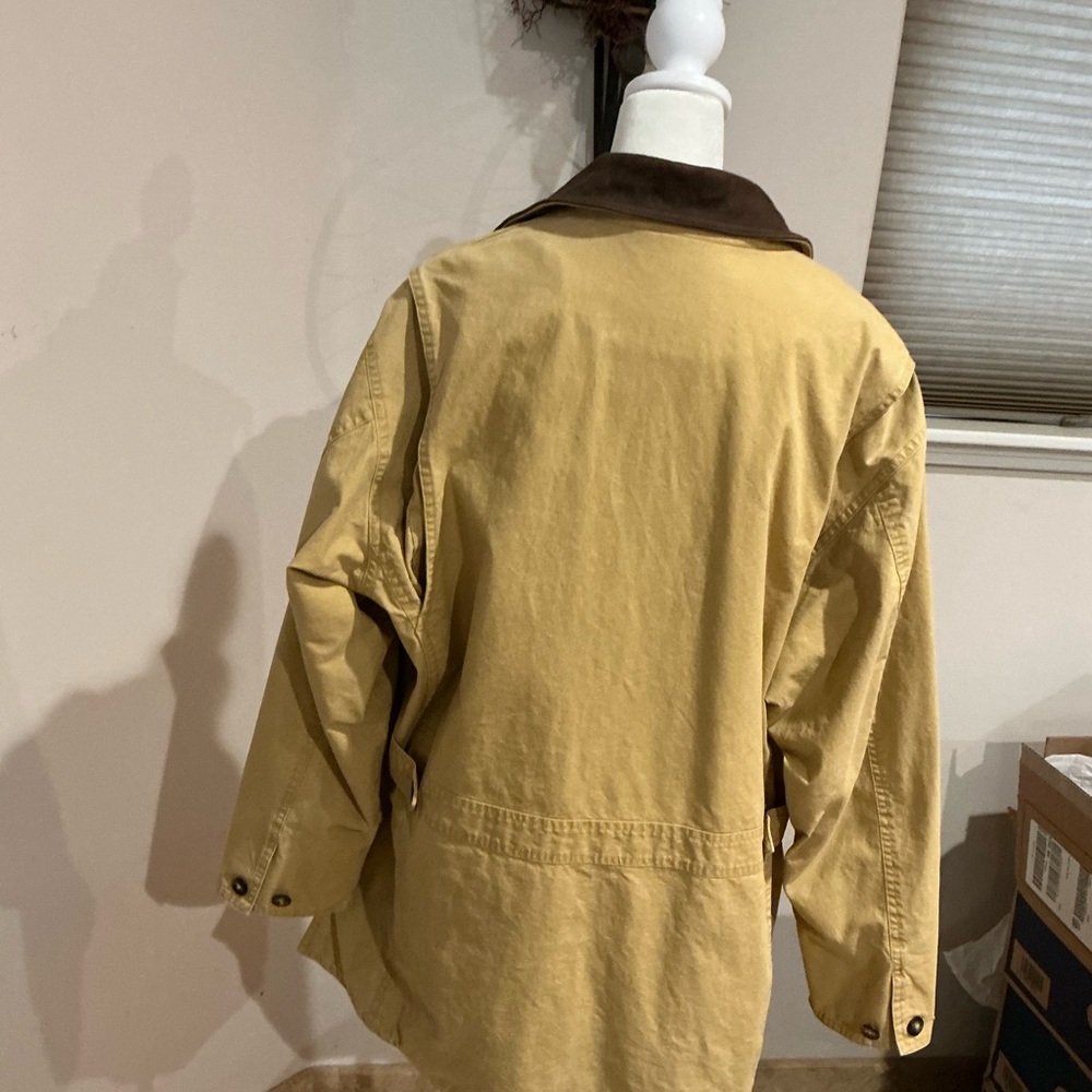 Vintage L.L. Bean/Nubuck Collar Barn Jacket Size L - Picture 3 of 10